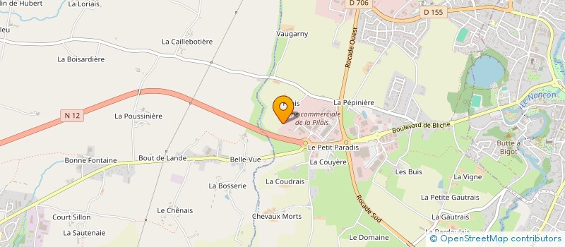 localisation de l'entreprise MAP LECOUSSE à LECOUSSE