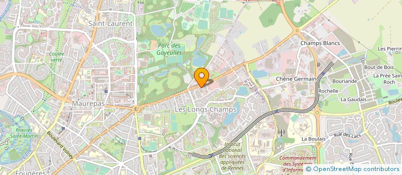 localisation de l'entreprise MAP LONGCHAMPS à RENNES