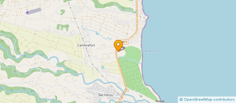 localisation de l'entreprise MAP MAISON ANIMATION POPULAIRE à CAPESTERRE-BELLE-EAU