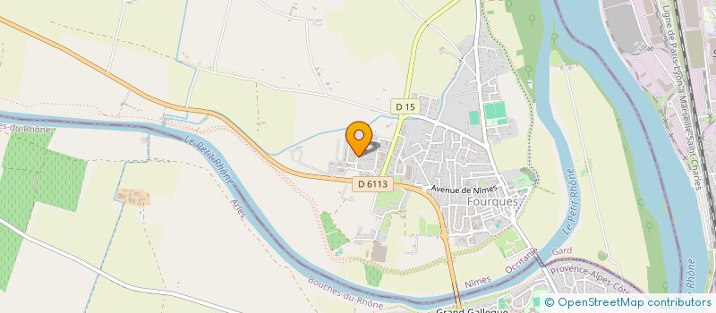 localisation de l'entreprise MAP-MATERIEL AGREE DE PROTECTION- à FOURQUES
