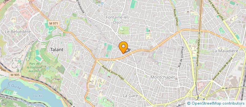 localisation de l'entreprise MAP MIP à DIJON