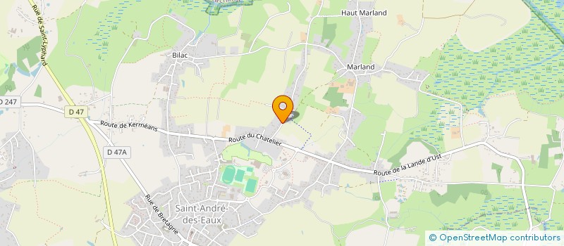 localisation de l'entreprise MAP MOMES à SAINT-ANDRE-DES-EAUX