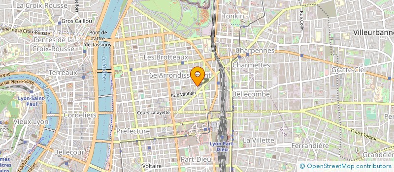 localisation de l'entreprise MAP PUB  LYON