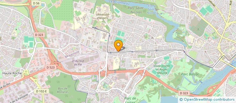localisation de l'entreprise MAP RENOVATION à ANGERS