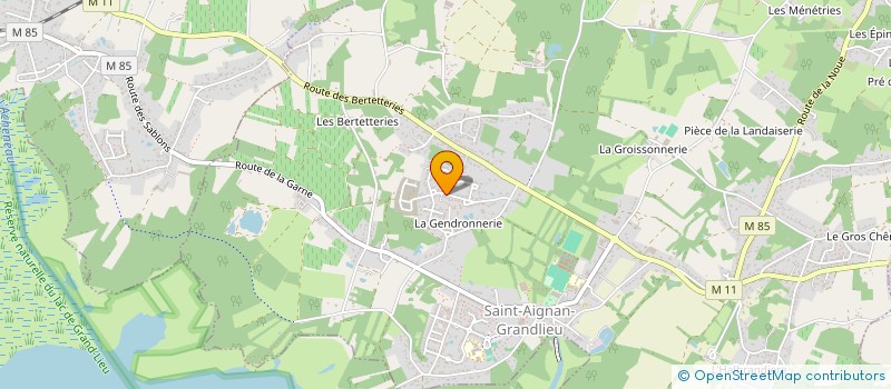 localisation de l'entreprise MAP'S  SAINT-AIGNAN-GRANDLIEU