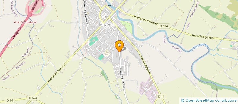 localisation de l'entreprise MAP SPACE COATINGS à MAZERES