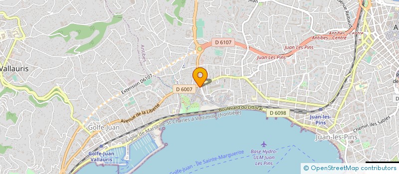 localisation de l'entreprise MAP.SUD à ANTIBES