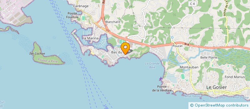 localisation de l'entreprise MAP TCE à LE GOSIER