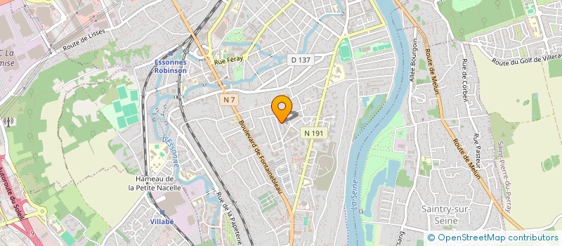 localisation de l'entreprise MAP-VIV JE VIS UNE ASSOCIATION POUR LA VIE  CORBEIL-ESSONNES