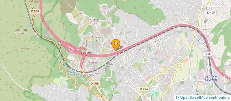 localisation de l'entreprise MAP YACHTING à LA CIOTAT