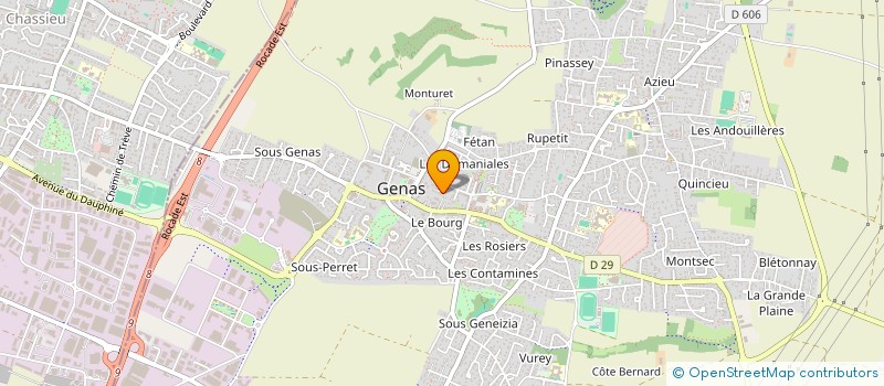 localisation de l'entreprise MAP2D à GENAS