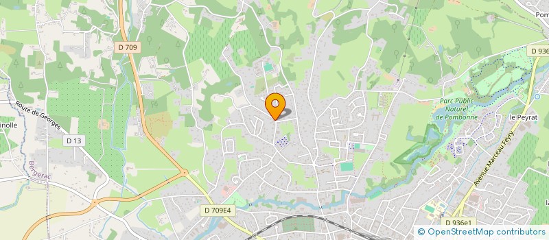 localisation de l'entreprise MAPA à BERGERAC