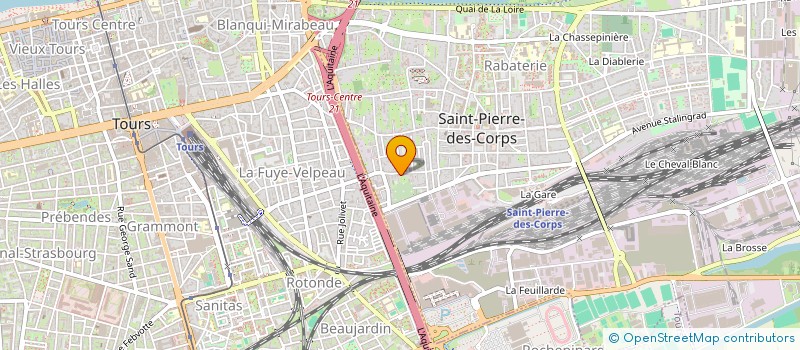 localisation de l'entreprise MAPA  SAINT-PIERRE-DES-CORPS