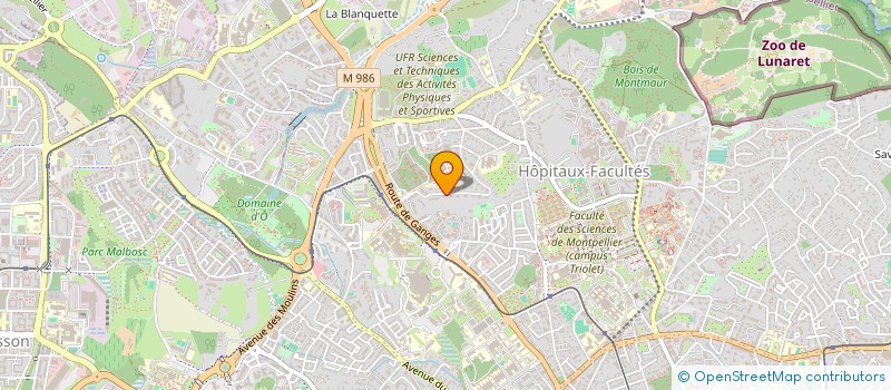 localisation de l'entreprise MAPA à MONTPELLIER