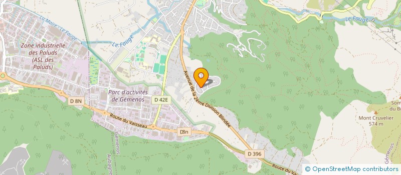 localisation de l'entreprise MAPA  GEMENOS