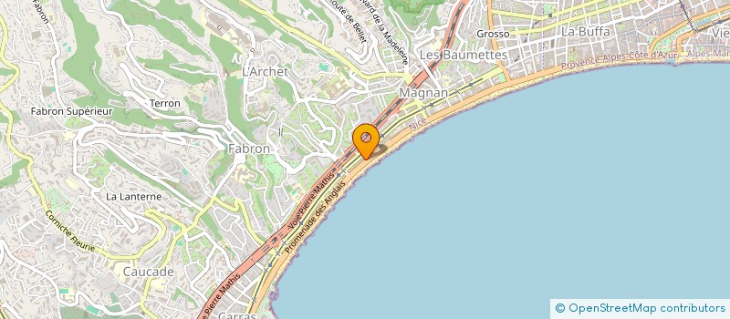 localisation de l'entreprise MAPA  NICE