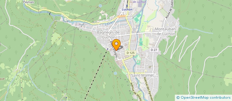 localisation de l'entreprise MAPA  BAGNERES-DE-LUCHON