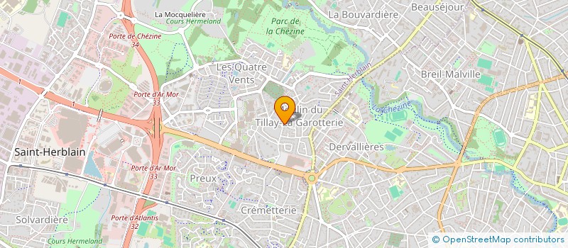 localisation de l'entreprise MAPA DIFFUSION  SAINT-HERBLAIN