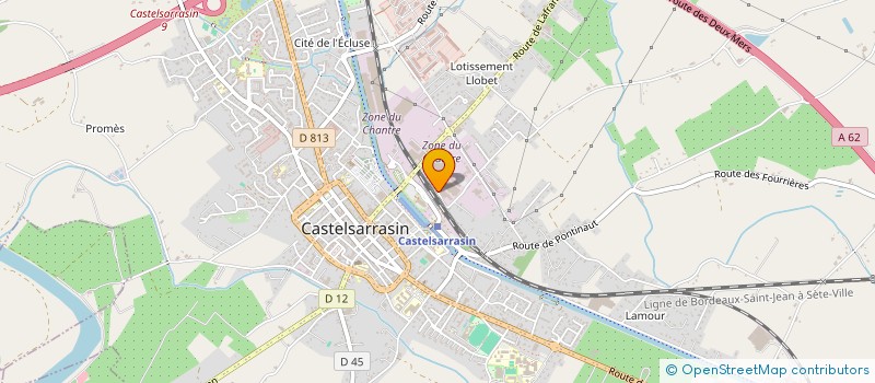 localisation de l'entreprise MAPA DISTRIBUTION  CASTELSARRASIN