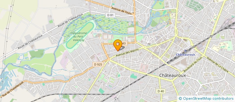 localisation de l'entreprise MAPA MAT à CHATEAUROUX