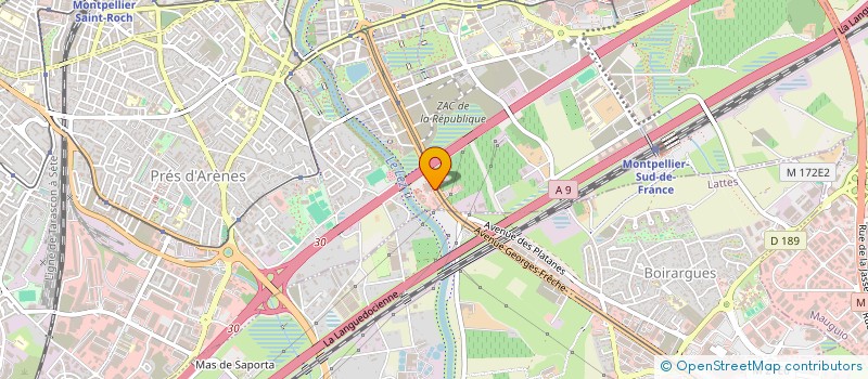 localisation de l'entreprise MAPAB à MONTPELLIER