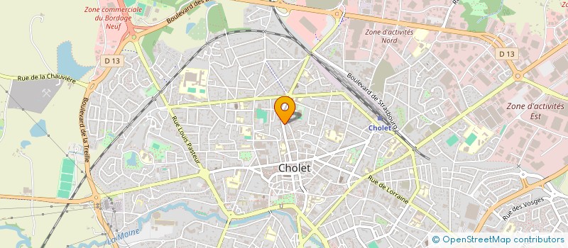 localisation de l'entreprise MAPACH à CHOLET
