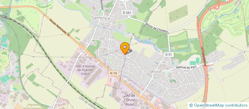 localisation de l'entreprise MAPACO  SANTENY