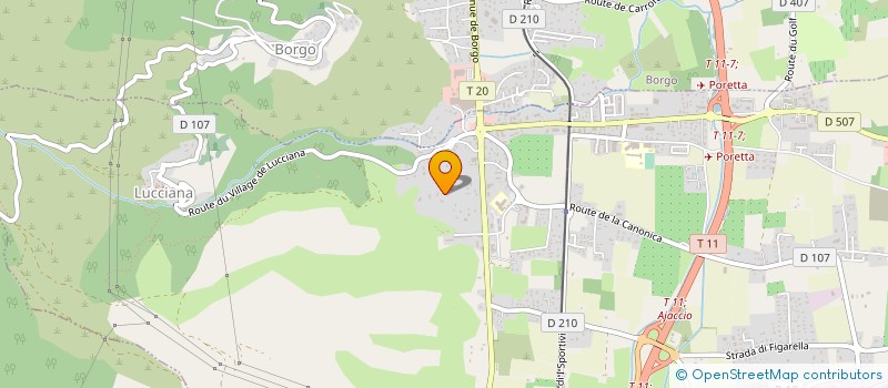 localisation de l'entreprise MAPACY à LUCCIANA