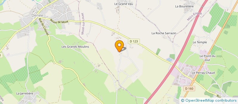 localisation de l'entreprise MAPADI  MOZE-SUR-LOUET