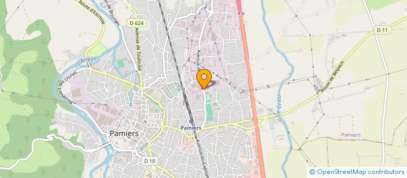 localisation de l'entreprise MAPAERO à PAMIERS