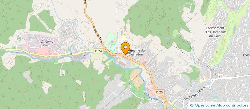 localisation de l'entreprise MAPAFLO à SAINTE-MAXIME