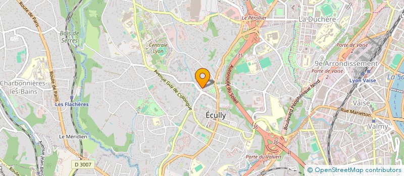 localisation de l'entreprise MAPAHUA  ECULLY