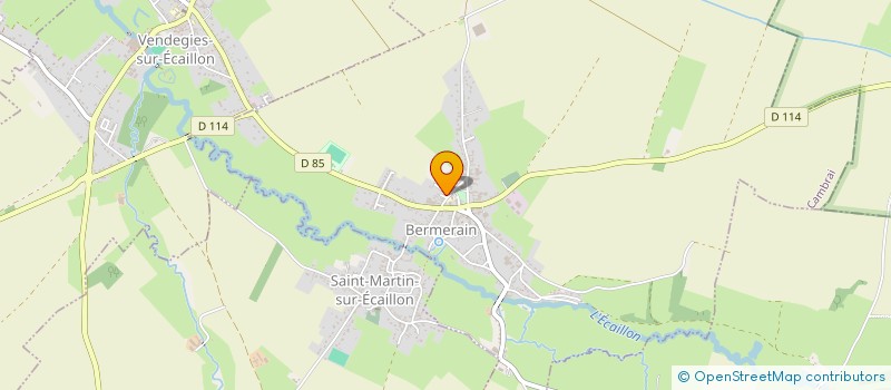 localisation de l'entreprise MAPAMA à BERMERAIN