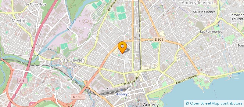 localisation de l'entreprise MAPANE à ANNECY