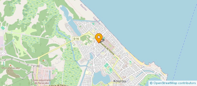 localisation de l'entreprise MAPAOU à KOUROU