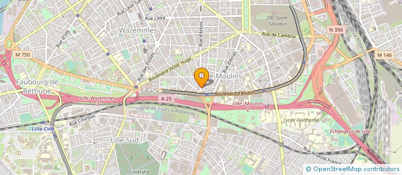 localisation de l'entreprise MAPAP à LILLE