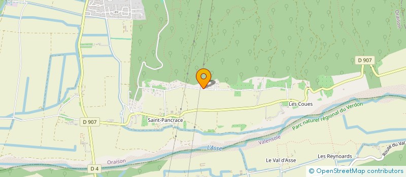 localisation de l'entreprise MAPAPI  ORAISON