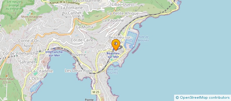 localisation de l'entreprise MAPAPONY à BEAULIEU-SUR-MER
