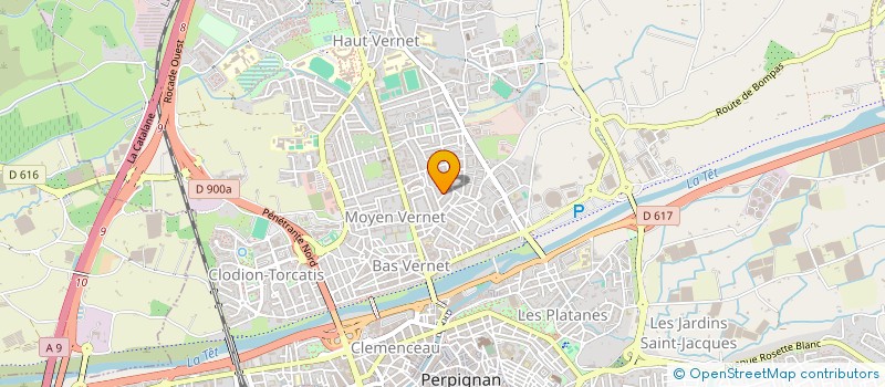 localisation de l'entreprise MAPARONI  PERPIGNAN