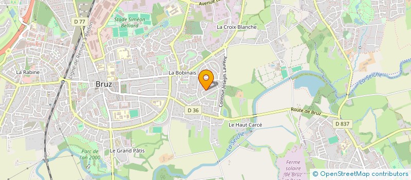 localisation de l'entreprise MAPASA  BRUZ