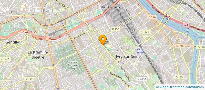 localisation de l'entreprise MAPASA SERVICES  IVRY-SUR-SEINE