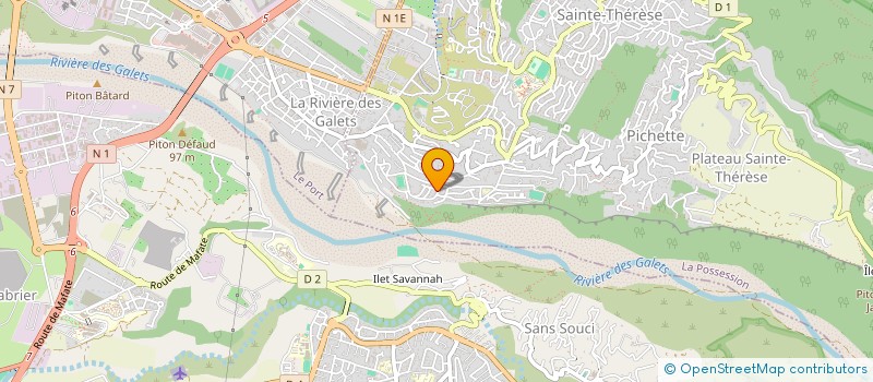 localisation de l'entreprise MAPASABA à LA POSSESSION