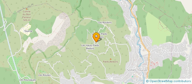 localisation de l'entreprise MAPAT à SOLLIES-TOUCAS