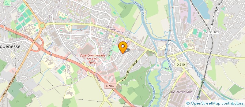 localisation de l'entreprise MAPAT BFMM  ARQUES