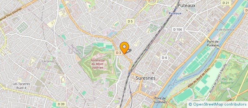 localisation de l'entreprise MAPATISSERIE à SURESNES