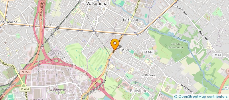 localisation de l'entreprise MAPAU à VILLENEUVE-D'ASCQ