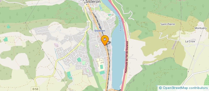 localisation de l'entreprise MAPAUBIO à SISTERON