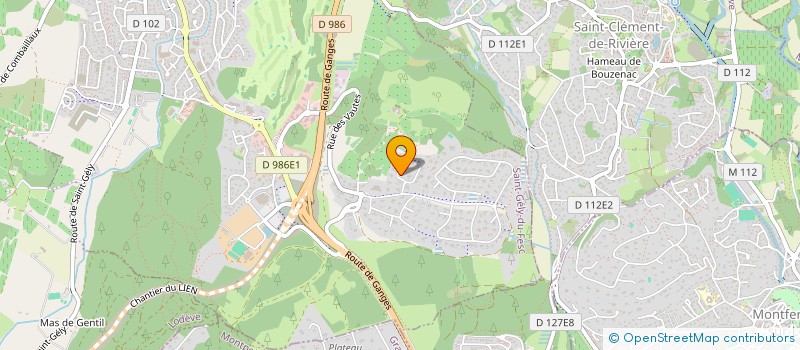 localisation de l'entreprise MAPAULO  SAINT-GELY-DU-FESC