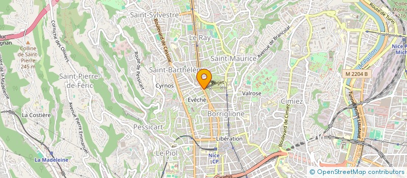 localisation de l'entreprise MAPAUM INVEST  NICE