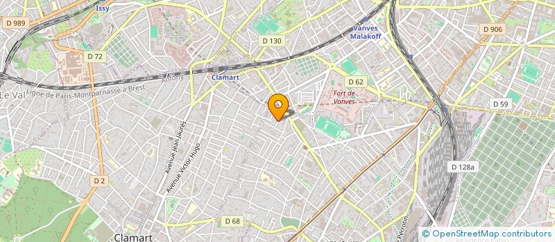 localisation de l'entreprise MAPAYA  CHATILLON